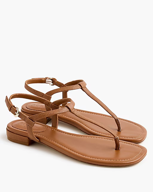 Ankle-strap thong sandals | J.Crew Factory