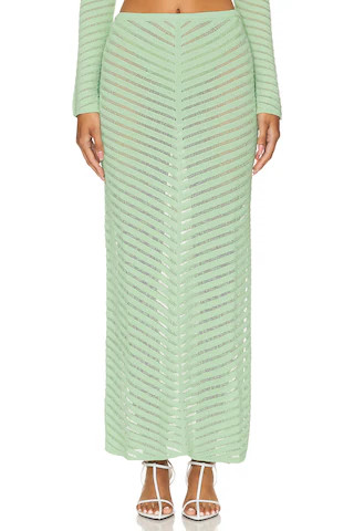 DEVON WINDSOR Rafaella Skirt in Seafoam from Revolve.com | Revolve Clothing (Global)