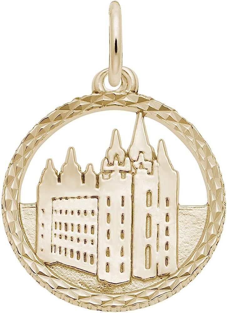 Mormon Temple Charm, Charms for Bracelets and Necklaces | Amazon (US)
