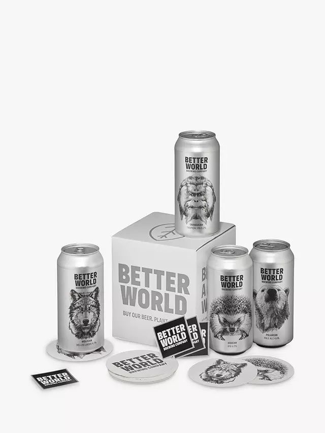 Better World Beers, 4x 440ml | John Lewis (UK)
