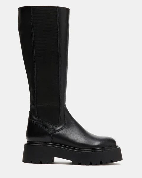 REX BLACK LEATHER | Steve Madden (US)