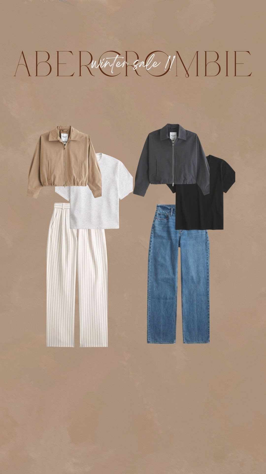 Abercrombie Winter sale is here ! Shop these looks for up to 50% off !! 

 #LTKgrwm #LTKSaleAlert