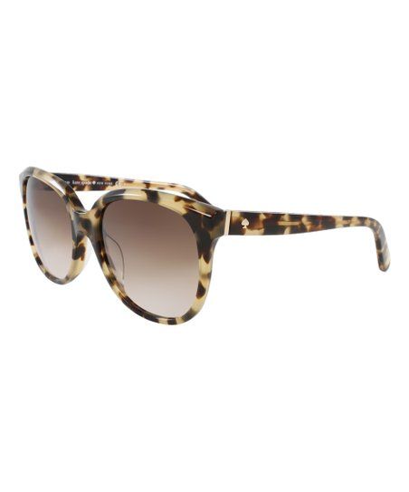 Camel & Tortoise Bayleigh Sunglasses | Zulily