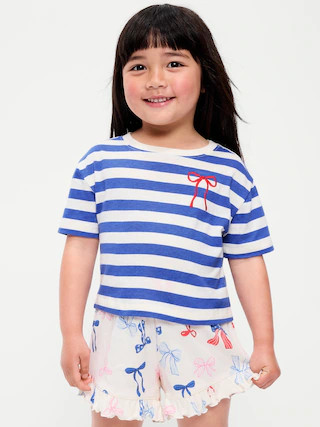 Boxy Short-Sleeve Graphic T-Shirt for Toddler Girls | Old Navy (US)
