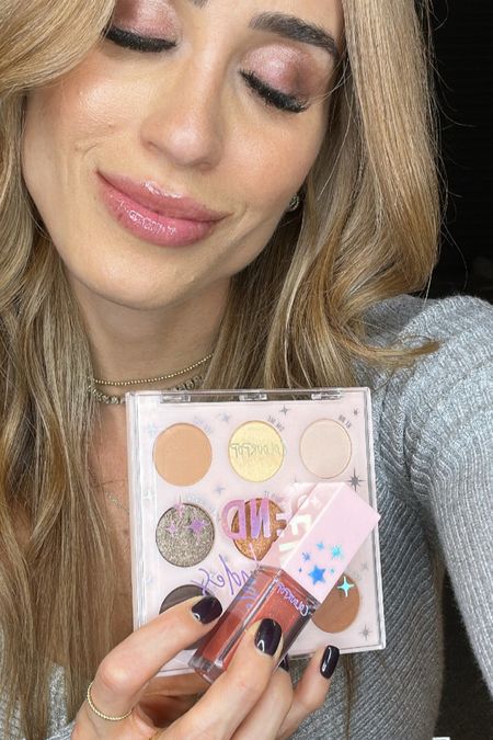 Eyeshadows palette and lip gloss I used for this Makeup look from target 

#LTKunder100 #LTKbeauty #LTKunder50