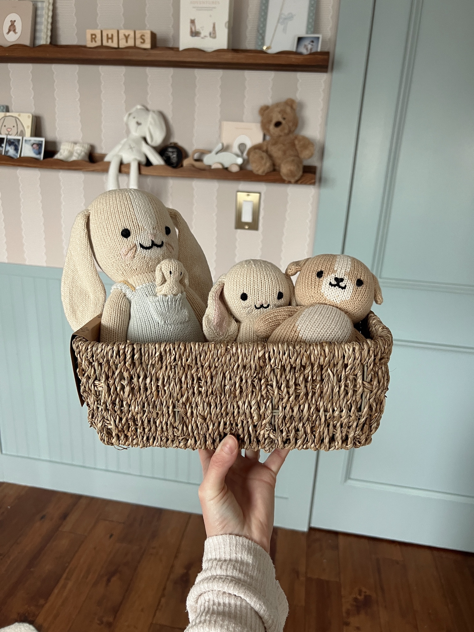 Cutest basket for the nursery! 

#LTKHome #LTKBaby