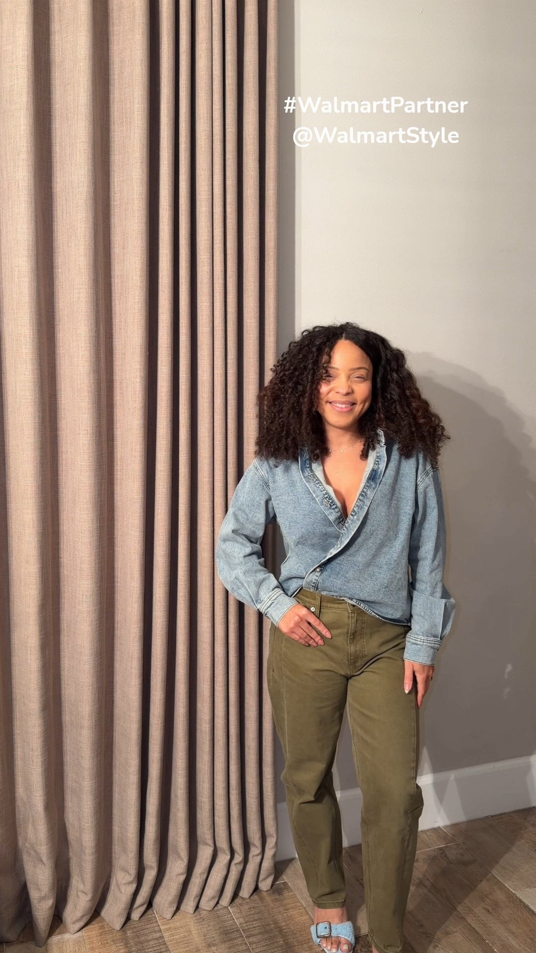 Count on @Walmart for great basics at great prices! #WalmartPartner I’m wearing a S #denimtop and size 6 #barreljeans. $29.98 for the top and $24.98 for the #jeans! 

#denim #walmartstyle #walmart #walmartfashion

#LTKootd #LTKgrwm #LTKMidsize
