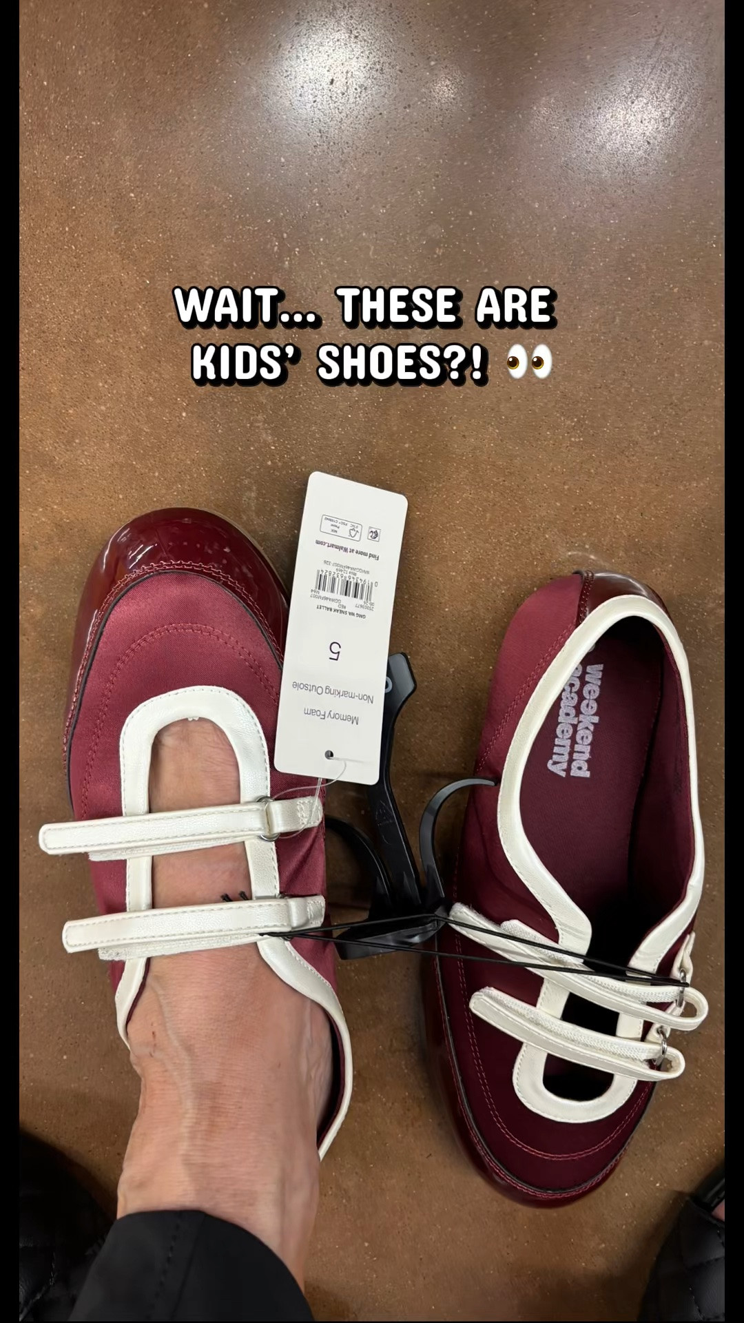 Walmart kids’ shoes that are SO cute! 😍 And yes… I’m wearing a kids’ size 5! From leopard flats to clogs, sneakers, and Mary Janes, there are so many adorable styles at a much lower price than many adult options. If you wear a smaller women’s size, definitely check the kids’ section! I am a size 7.5 in Women’s! 

Comment LINK and I’ll send you the shopping details!

#WalmartFinds #WalmartFashion #KidsShoes #AffordableFashion #LTKStyle

#LTKU #LTKKids #LTKOver40