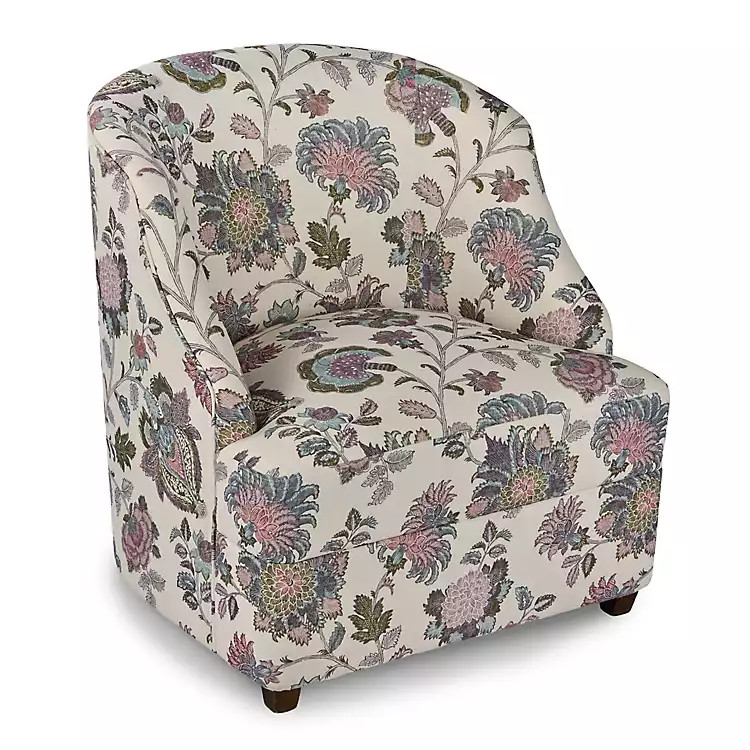 New! Colorful Floral Charolette Accent Chair | Kirklands