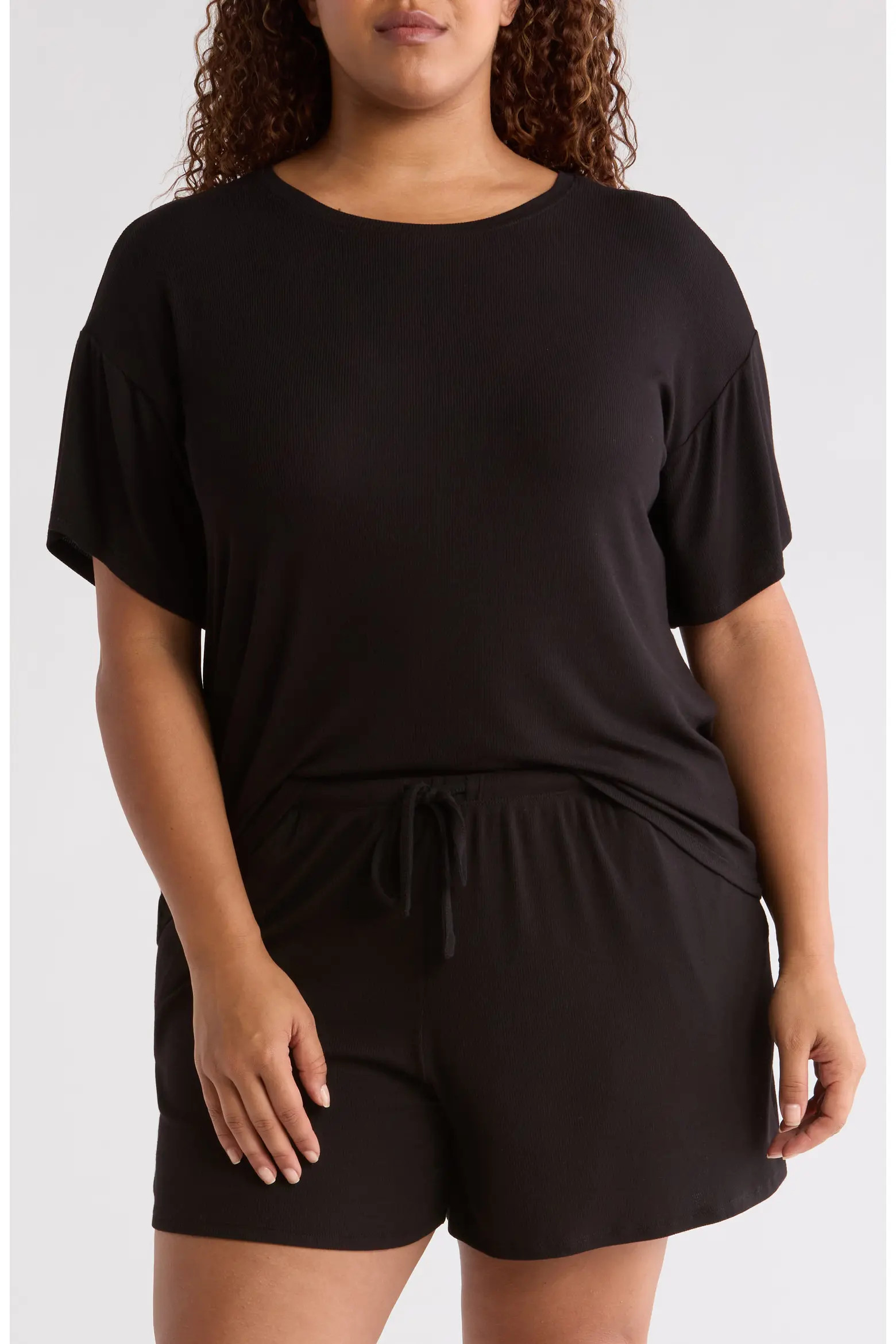 Nordstrom Moonlight Eco Easy Rib Short Pajamas (Women) | Nordstrom | Nordstrom