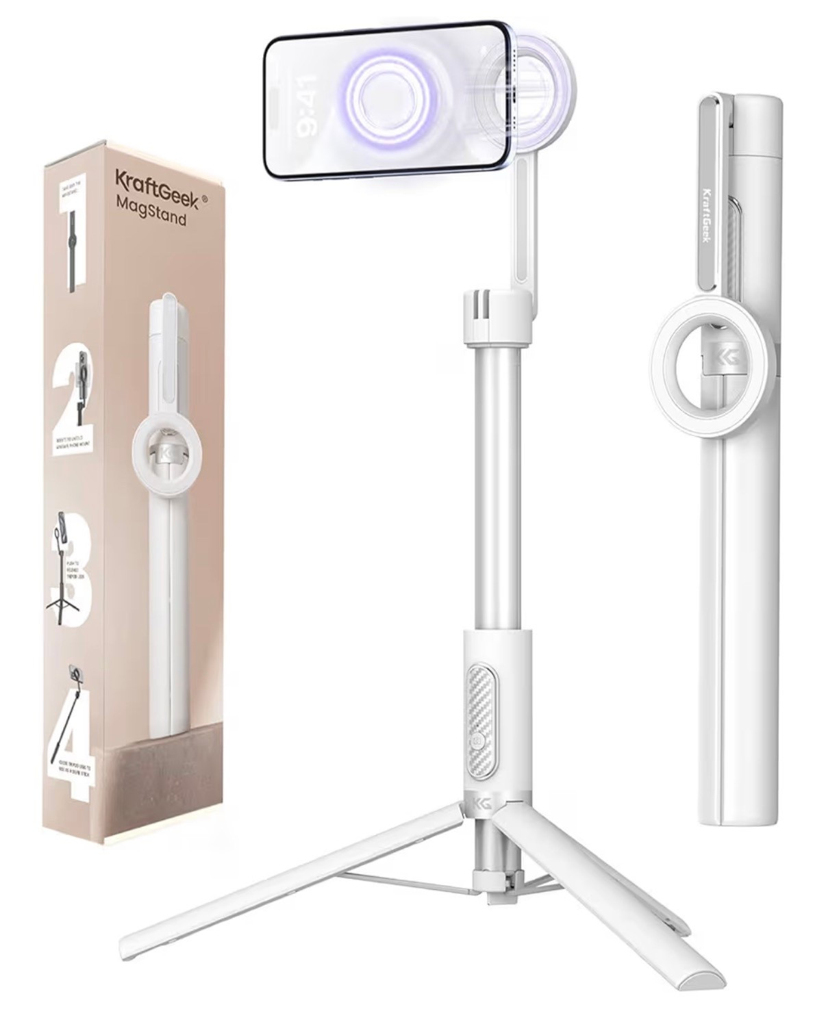 Best tripod ever. Pops up (no clips) for speedie up-and-down. Magnetic phone hold. 

#LTKmomlife #LTKGiftGuide #LTKvlog