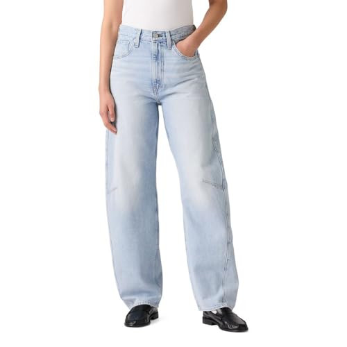 Levi's Women's Cinch Barrel Jeans, (New) Abraided Art (Non Stretch), 34 | Amazon (US)