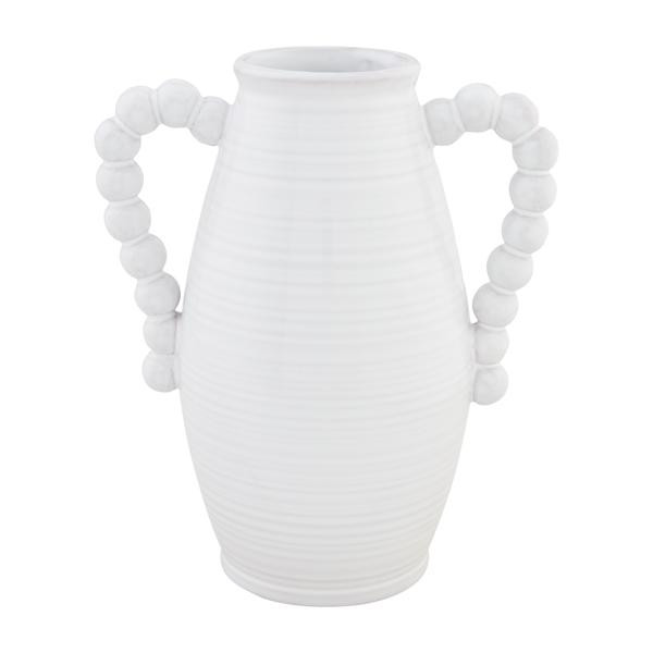 Tall Beaded Vase | Mud Pie