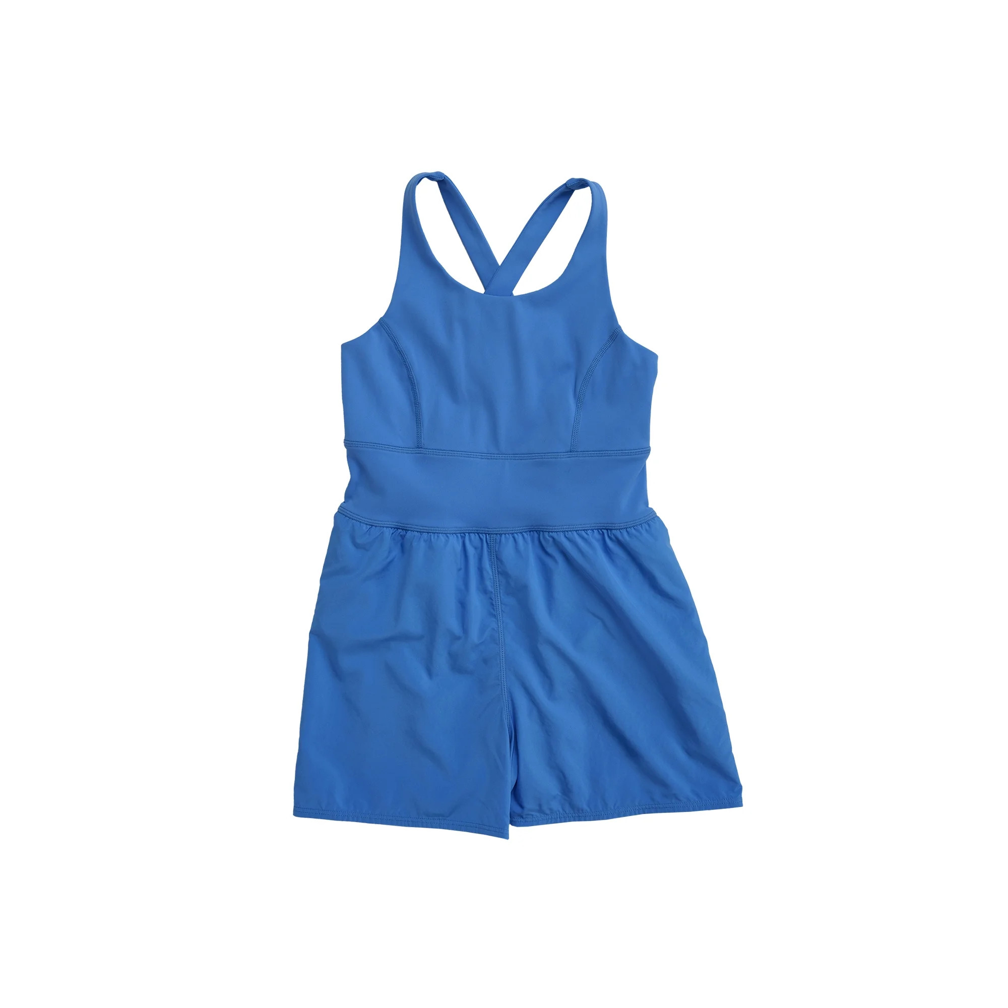 Athletic Works Girl's Strappy Romper, Sizes 4-18 - Walmart.com | Walmart (US)