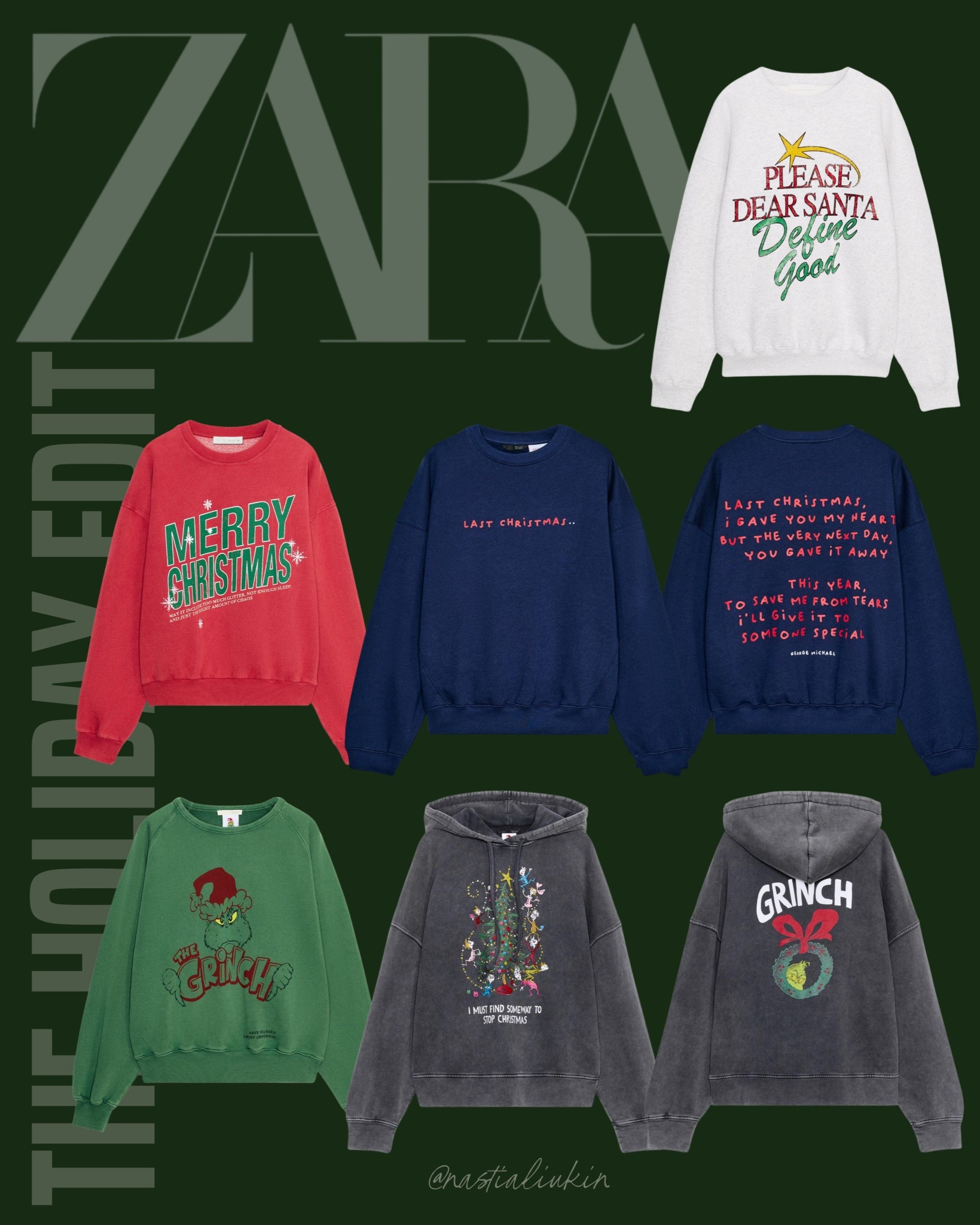 NEW from ZARA 🎄Holiday Sweaters 

#LTKGiftGuide #LTKHoliday