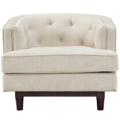 Banafsai 34'' Wide Tufted Armchair | Wayfair Professional