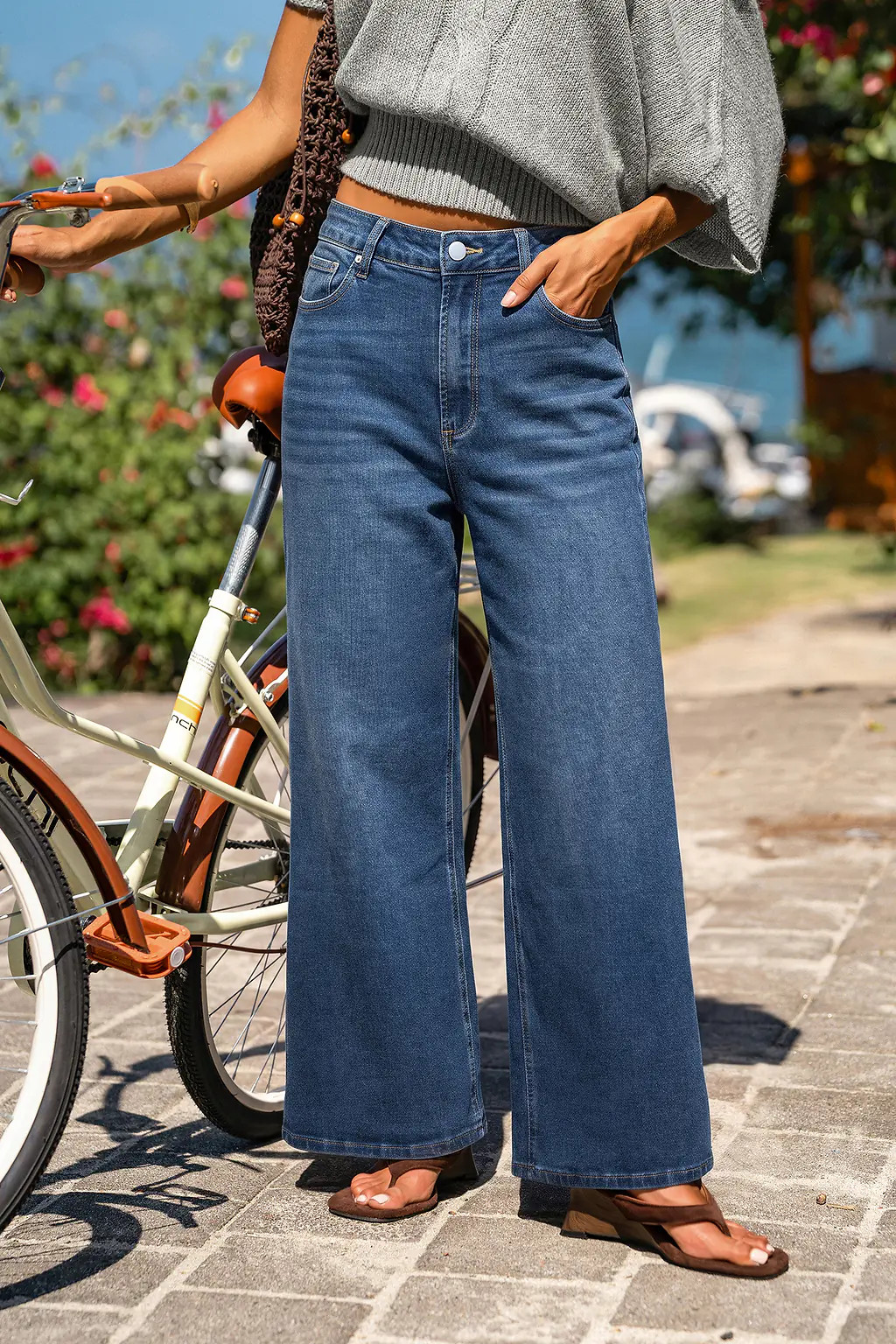 Fashionably Late Blue Jeans | Cupshe US