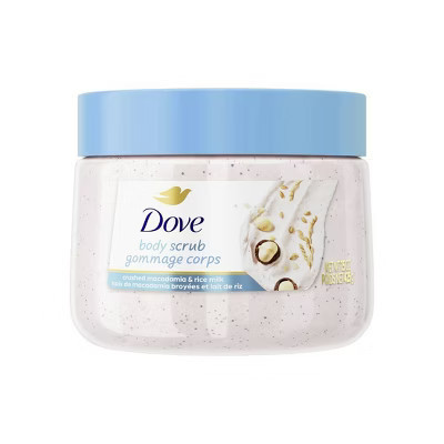 Dove Beauty Dove Exfoliating Body Scrub - Crushed Macadamia & Rice Milk - 15oz | Target