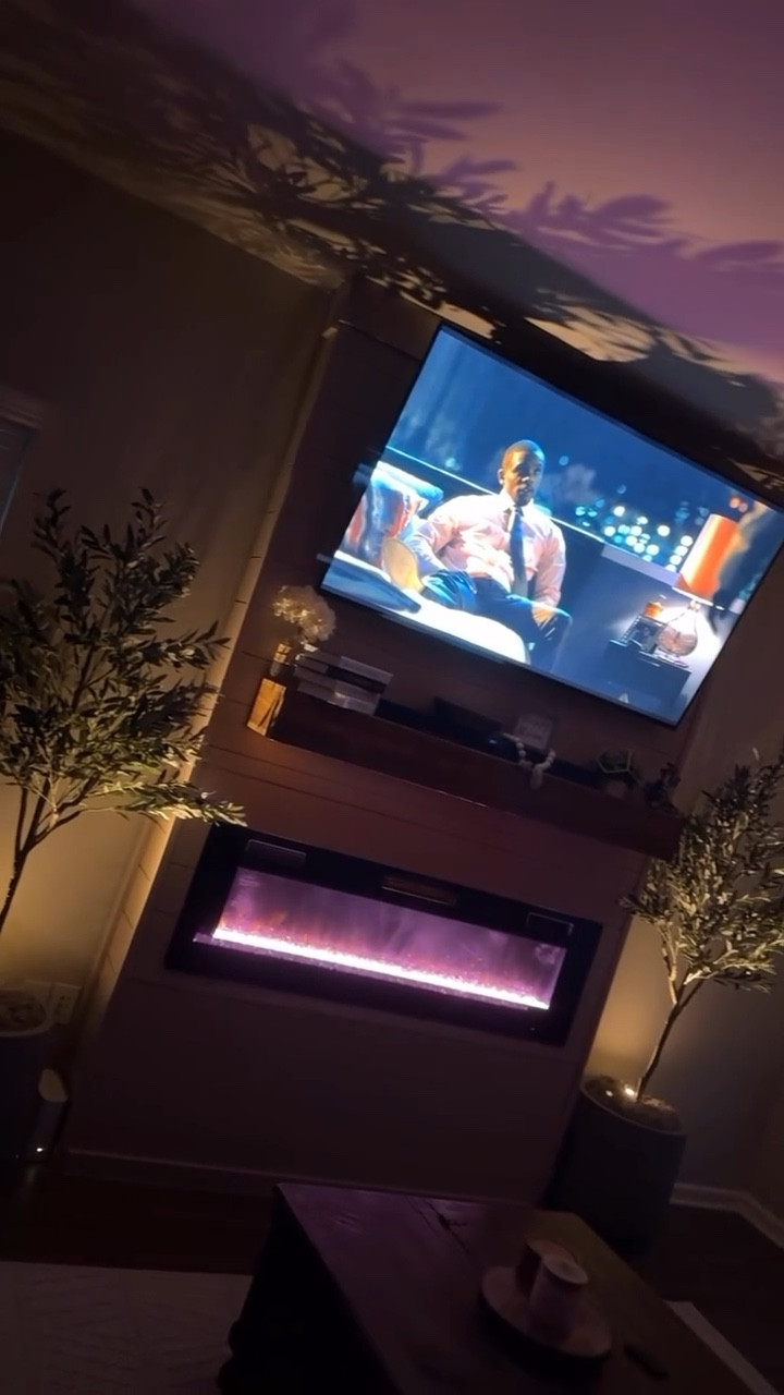 Successfully completed my first wall build out with a recessed fireplace 😊

#LTKHome #LTKWatchNow #LTKStyleTip