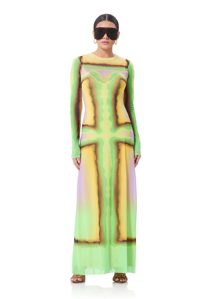 Paola Maxi Dress - Thermal Ombre | ShopAFRM