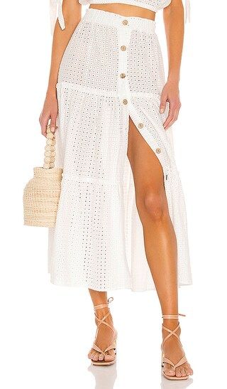 Nolita Portola Skirt in Ecru | Revolve Clothing (Global)