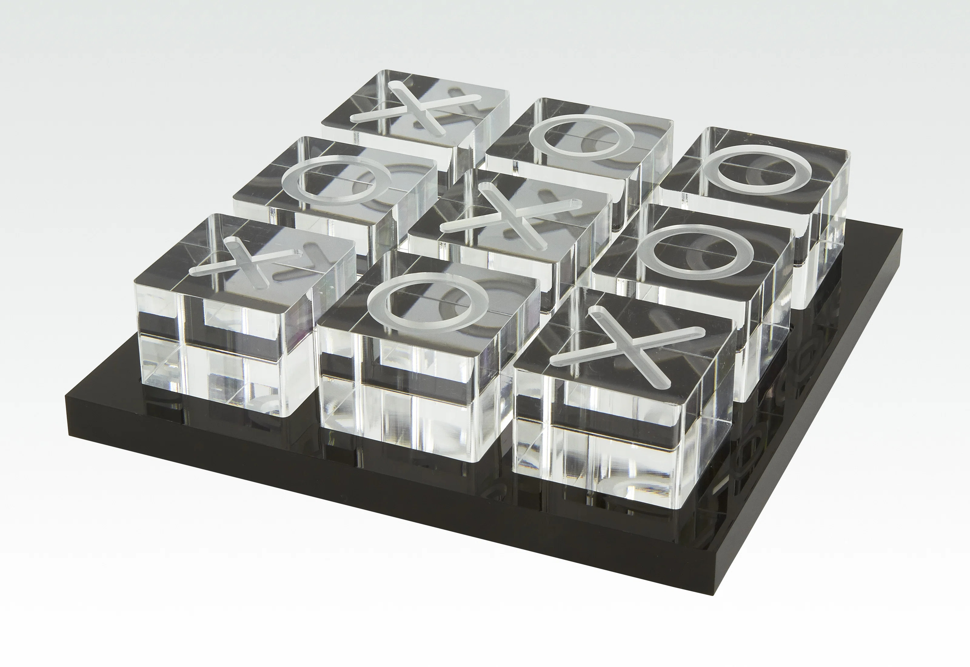 Lucite Tic Tac Toe Set | Wayfair North America