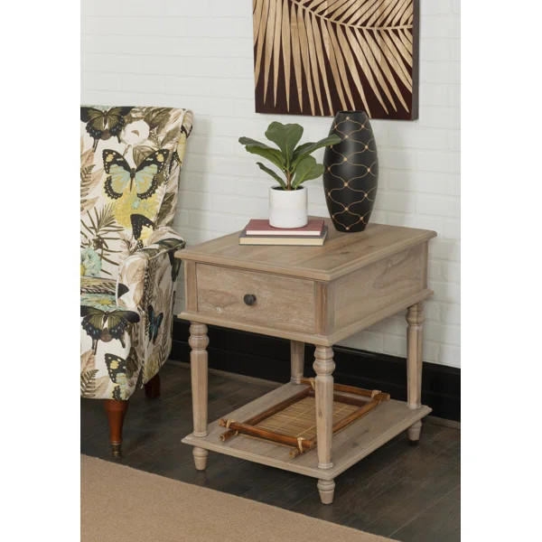 Birkley End Table with Storage | Wayfair North America