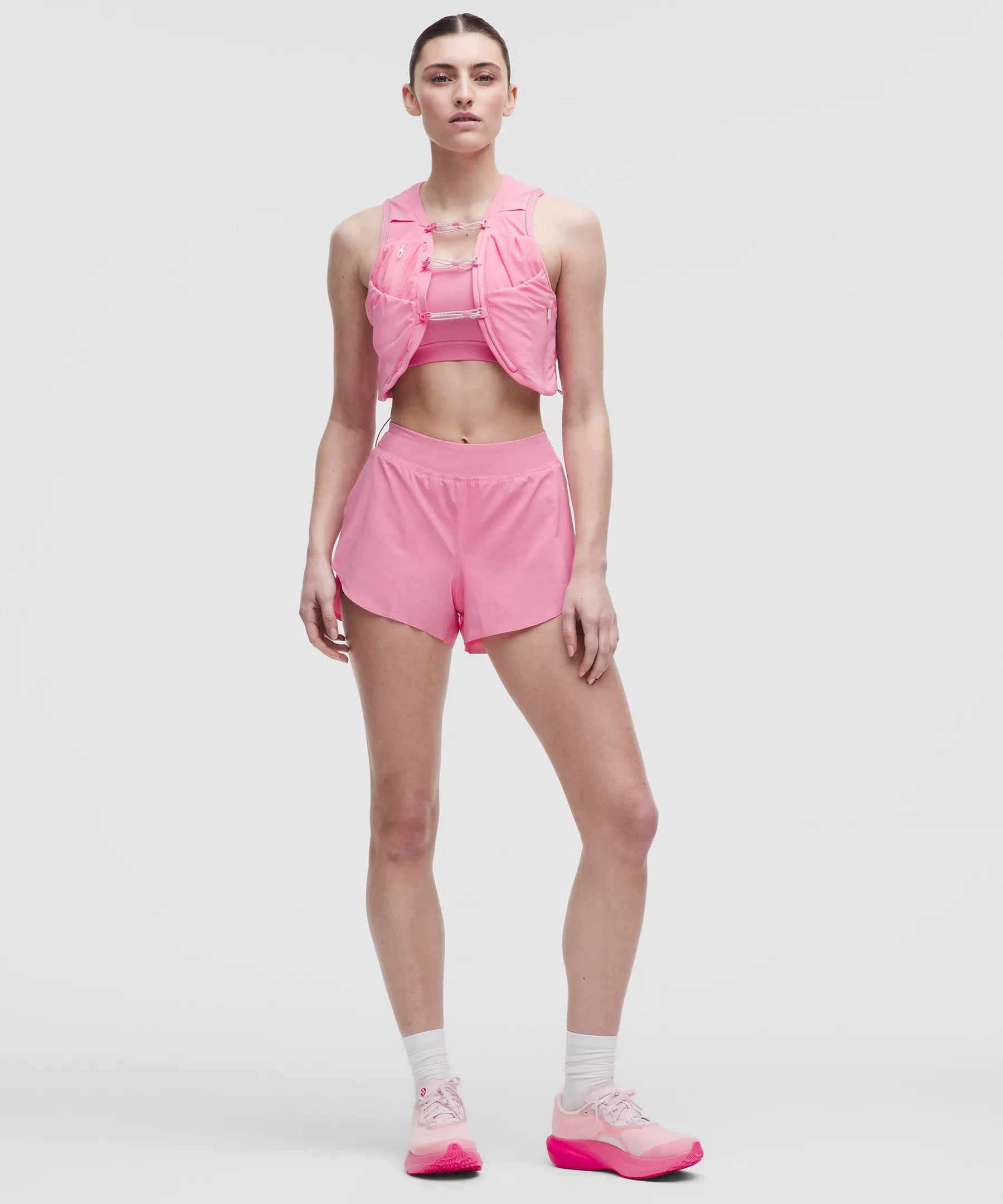 Fast and Free High-Rise Classic-Fit Split Short 3" | Lululemon (US)