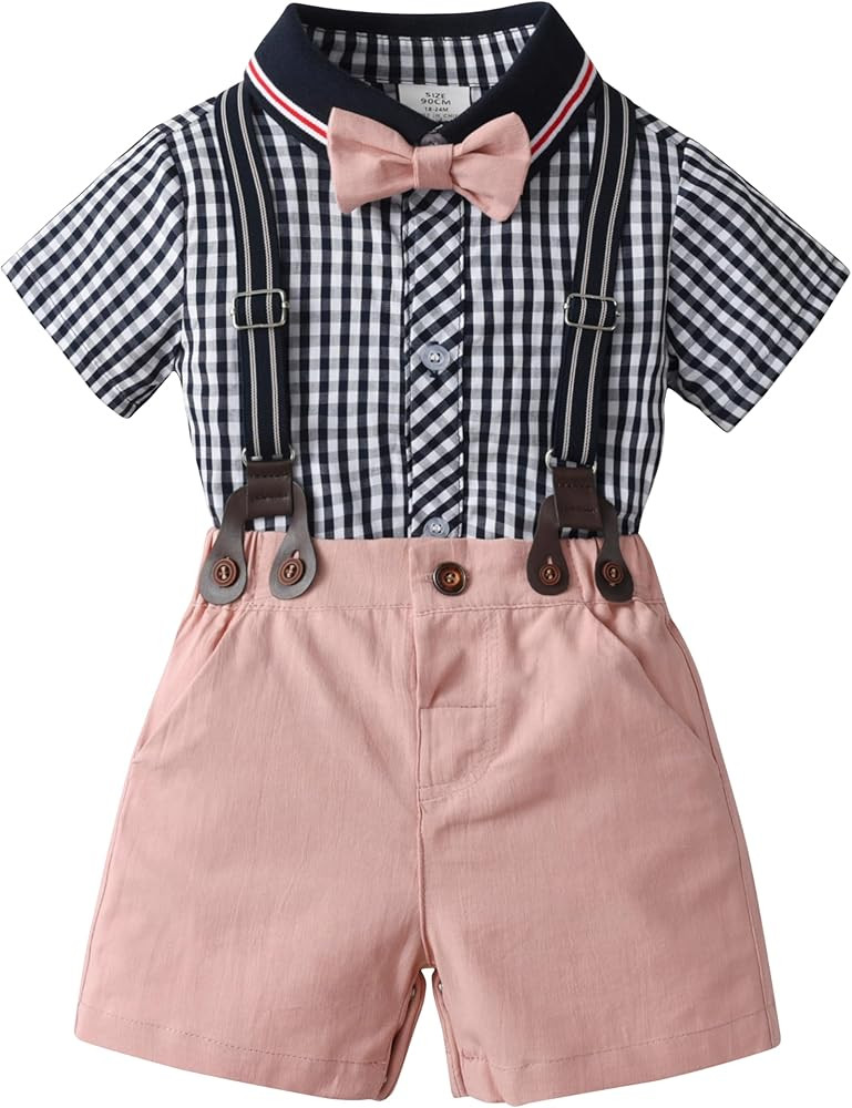 Baby Boys Gentleman Outfits Suits | Amazon (US)
