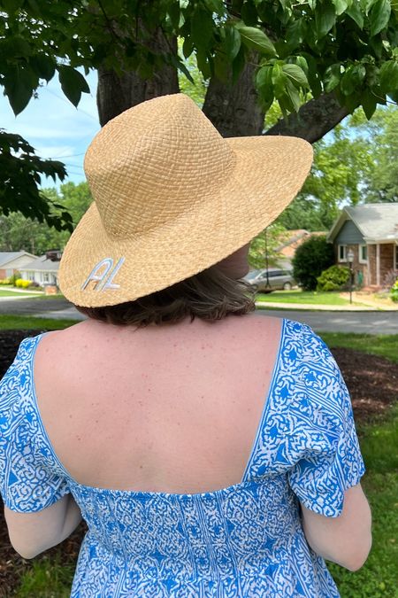 The cutest straw hat is only $40 today—including the monogram! I’ll be wearing this on all my summer walks and beach trips! 

#LTKFindsUnder50 #LTKSaleAlert #LTKTravel