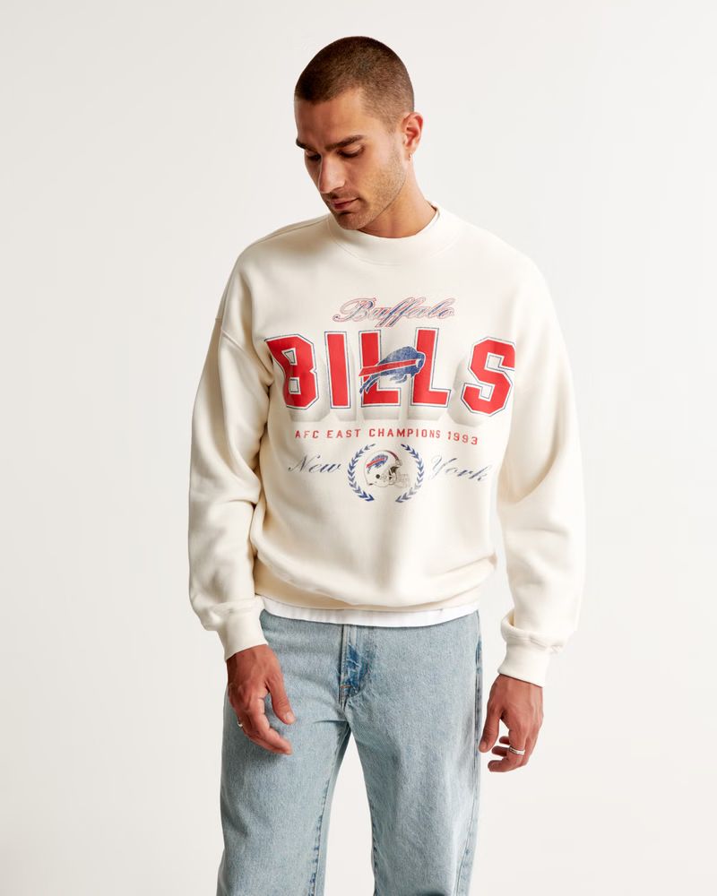 Buffalo Bills Graphic Crew Sweatshirt | Abercrombie & Fitch (US)