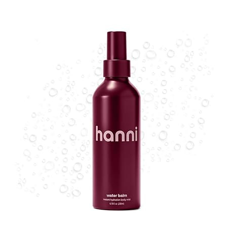 HANNI Water Balm Hydrating Body Mist, Moisturizer Spray with Hyaluronic Acid for All Skin Types, ... | Amazon (US)