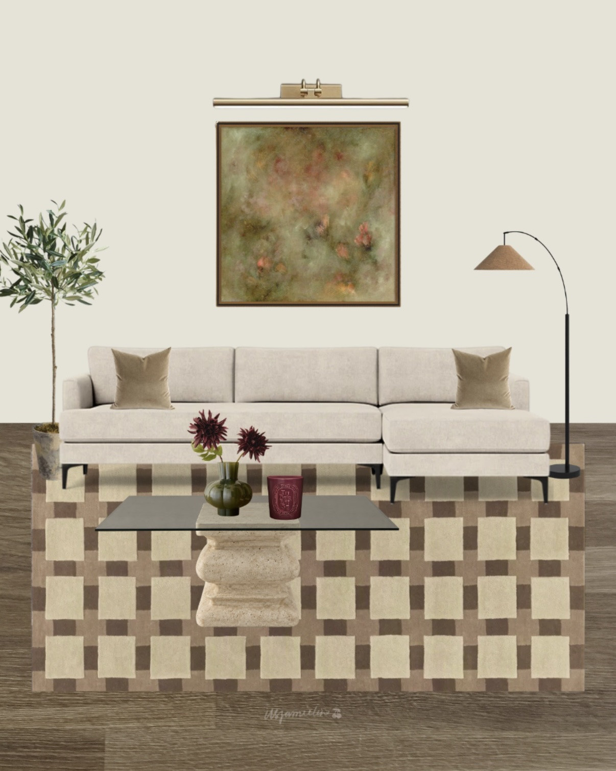 neutral can feel elevated ★ i'd bring in pattern through the rug to give the room a little more personality — and yes, i'd absolutely consider the animal print 🐆

which rug are you picking: 1 or 2?

(i feel like number two is for all the Nancy Meyers and animal print lovers 🫢)

#LTKHome #LTKSaleAlert