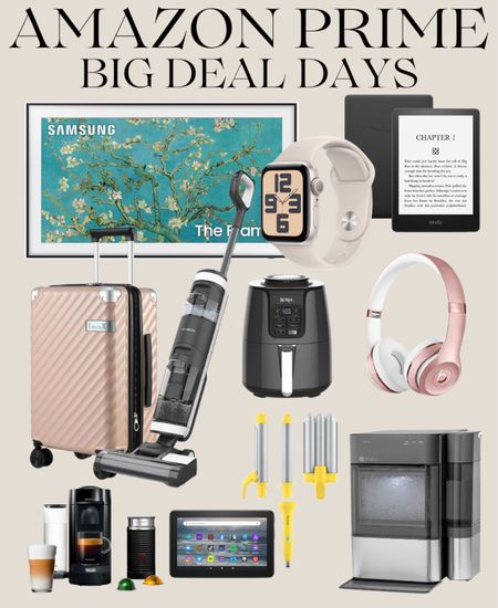 Amazon Prime Big Deal Days are here! I’m here to find you the best deals!
- -
Samsung 55-inch Frame Tv - 33% off
Apple Watch SE(2nd gen) - 20% off
GE Profile Opal 2.0 Nugget Ice Maker - 13% off
Kindle Paperwhite(8 GB) - 32% off
LUGGEX PC Pink Carry on Luggage (22x14x9) - 20% off
Tineco Floor ONE S3 Cordless Vacuum - 30% off
Ninja AF101 Air Fryer - 31% off
Beats Solo3 Wireless, Bluetooth Headphones - 50% off
Drybar The Mixologist Interchangeable Styling Iron - 30% off
Nespresso VertuoPlus Coffee and Espresso Machine - 30% off
Amazon Fire 7 Tablet, 7” display - 33% off

#LTKxPrime #LTKGiftGuide #LTKsalealert