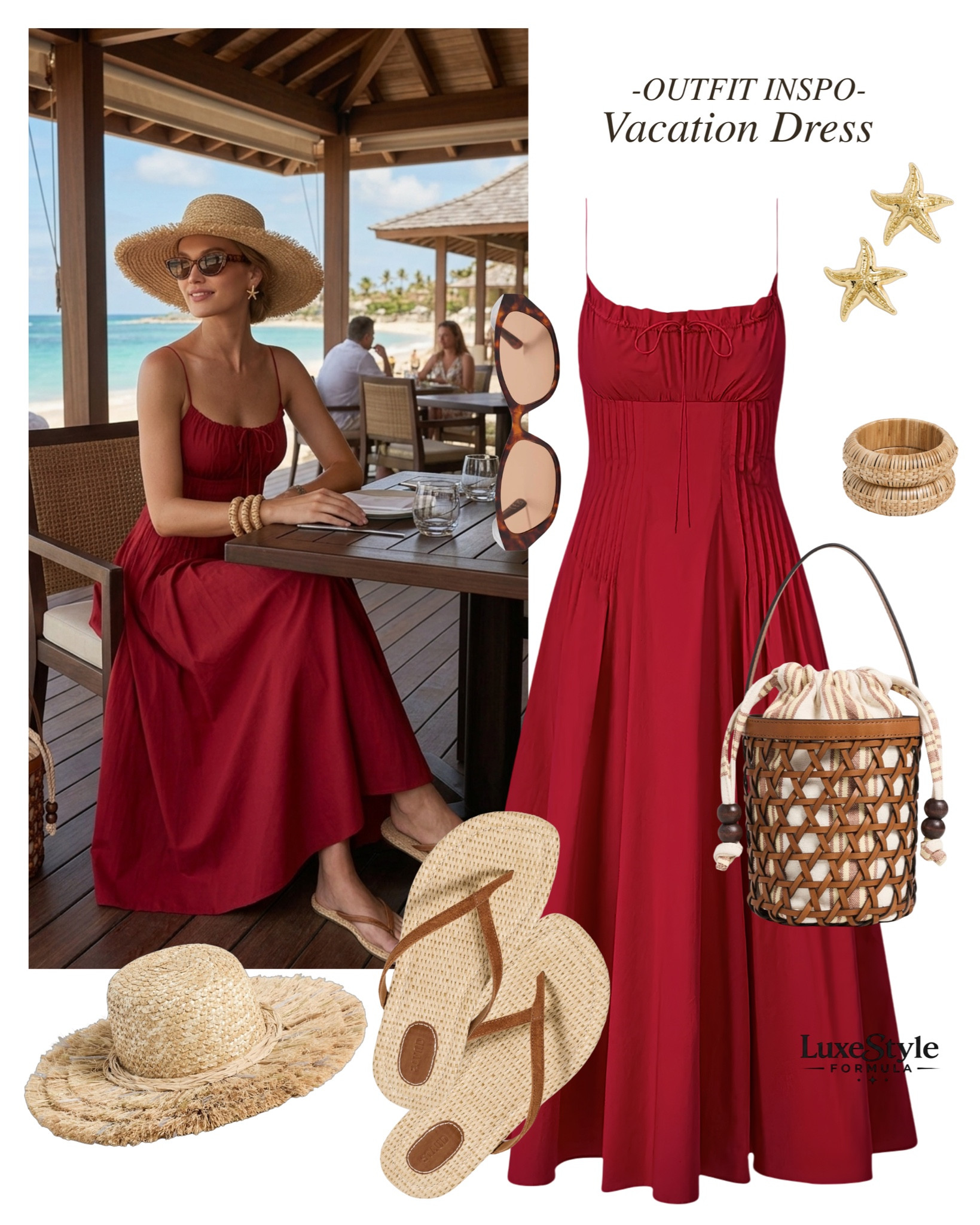 ❤️ One red dress. Endless vacation compliments ❤️

red summer outfits, red dress outfit, red tank top outfit, summer vacation outfits, midi skirt outfit, wide leg jeans outfit, casual chic outfits, European summer style, vacation dress ideas, resort wear women, coastal summer fashion, classy summer outfits, elegant casual style, straw hat outfit, woven bag outfit, red and navy outfit, summer street style, warm weather fashion, effortless summer looks, vacation capsule wardrobe

#RedSummerOutfits #SummerStyleInspiration #VacationOutfitIdeas #RedColorCombos #TrendingOutfits2026

#LTKSaleAlert #LTKTravel #LTKootd