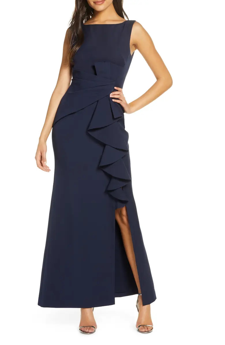 Ruffle Front Gown | Nordstrom