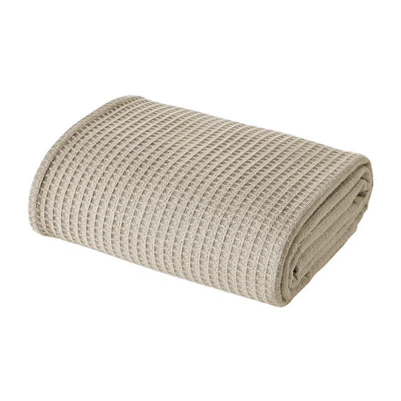 Modern Threads 100% Cotton Waffle Thermal Blanket | Wayfair North America