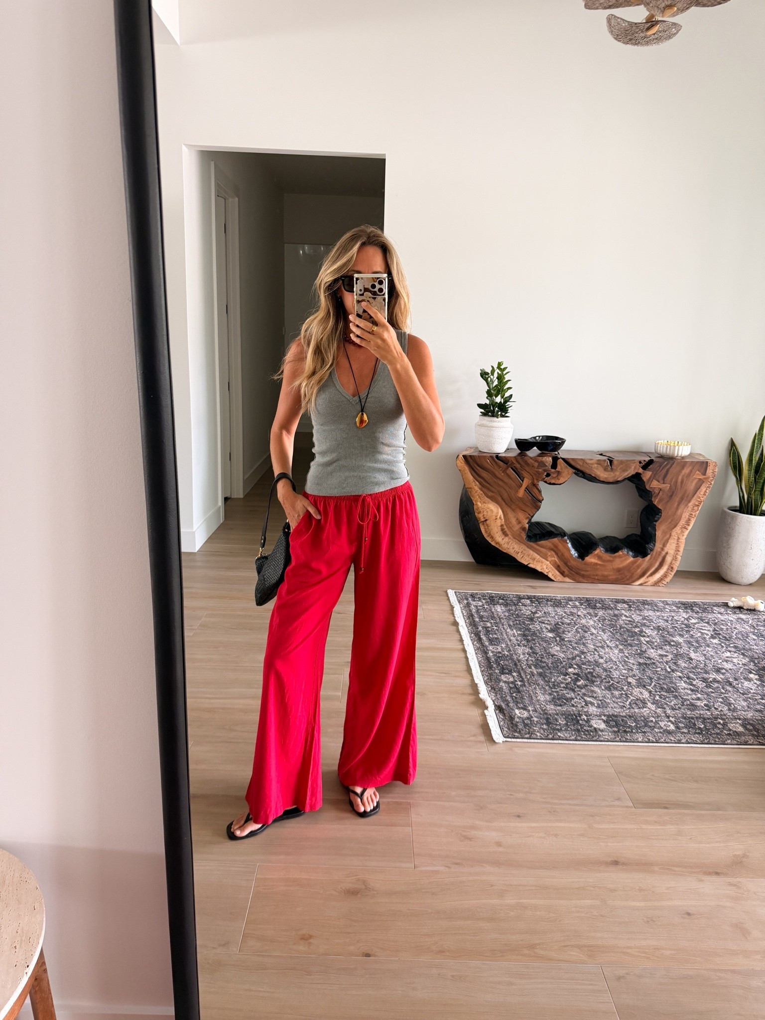 Medium pants, 5’9”

#LTKootd #LTKmomlife #LTKgrwm