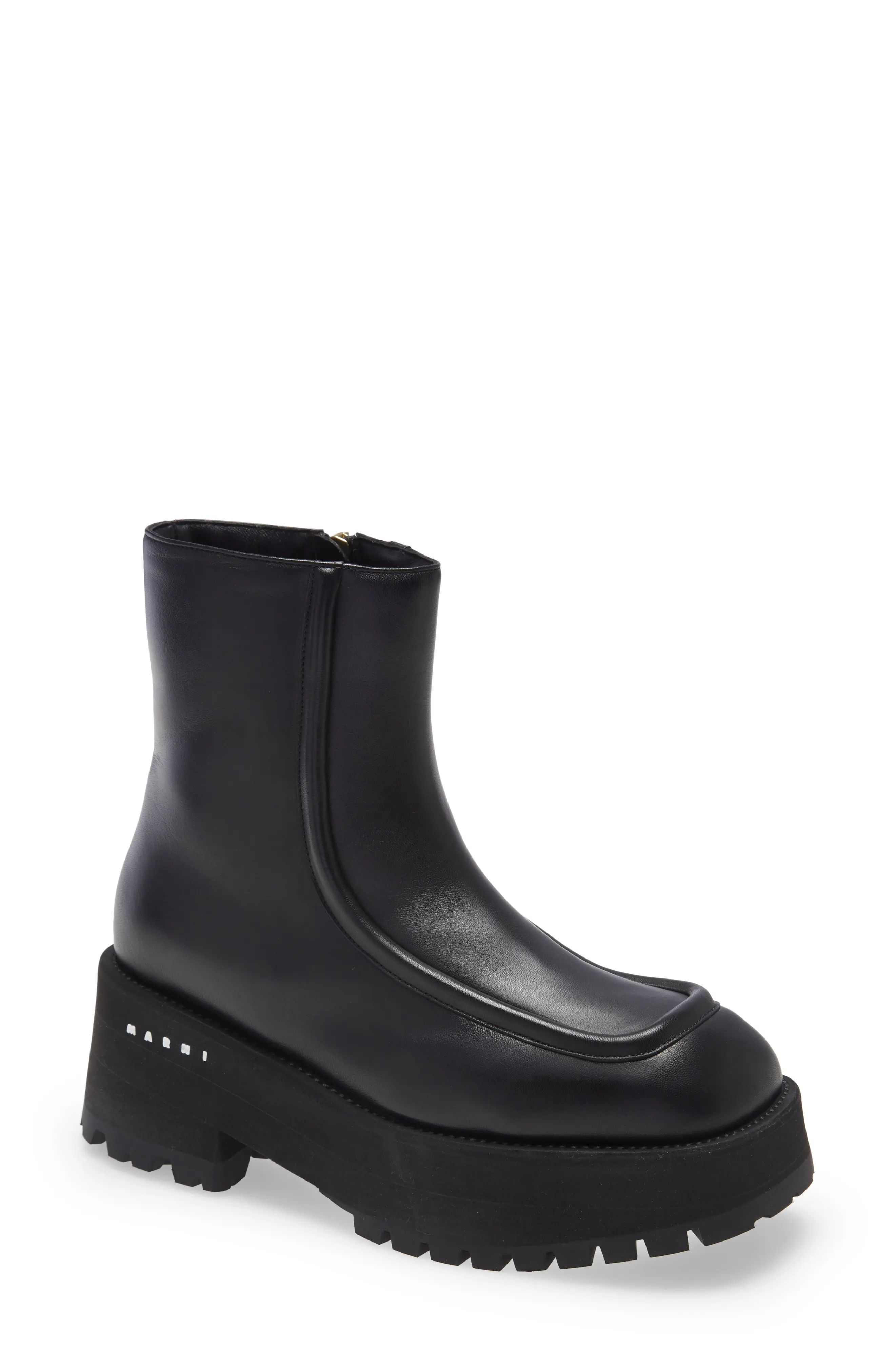 Women's Marni Chunky Platform Boot, Size 6US - Black | Nordstrom