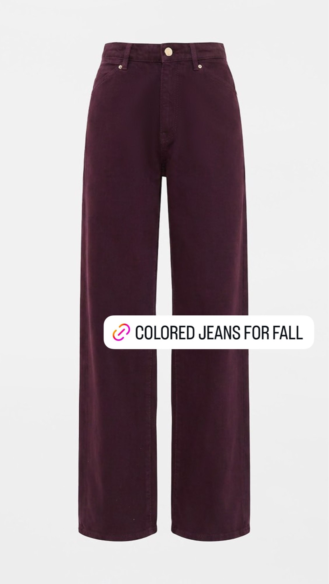 Colored jeans for fall

#LTKNYFW #LTKWorkwear #LTKOver40