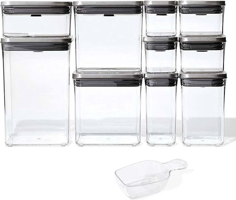OXO SteeL 12-Piece POP Container Set | Amazon (US)