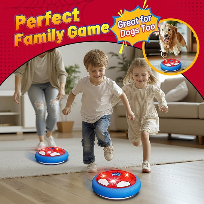 Rechargeable Hover Soccer Ball for Kids - Boy Birthday Gifts Age 6, 7, 8, 9, 10, 11, 12 Year Old,... | Amazon (US)