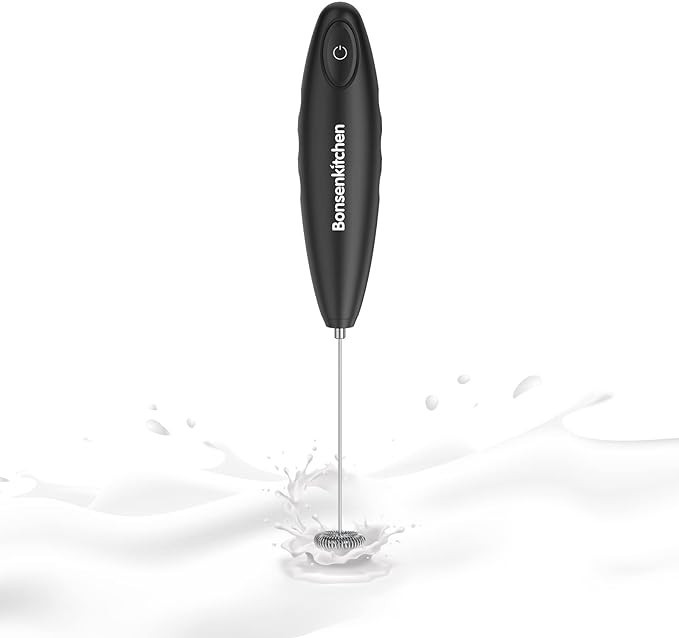 Bonsenkitchen Milk Frother Handheld, Automatic Milk Foam Maker Hand Frother for Coffee, Matcha, H... | Amazon (US)