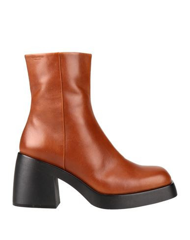 Vagabond Shoemakers Woman Ankle boots Tan Size 9.5 Soft Leather | YOOX (US)