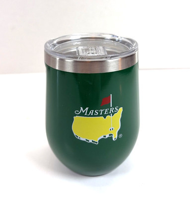 Masters Logo Augusta National Golf Corkcicle 12oz Stemless Wine w/ Top Green VGC | eBay US