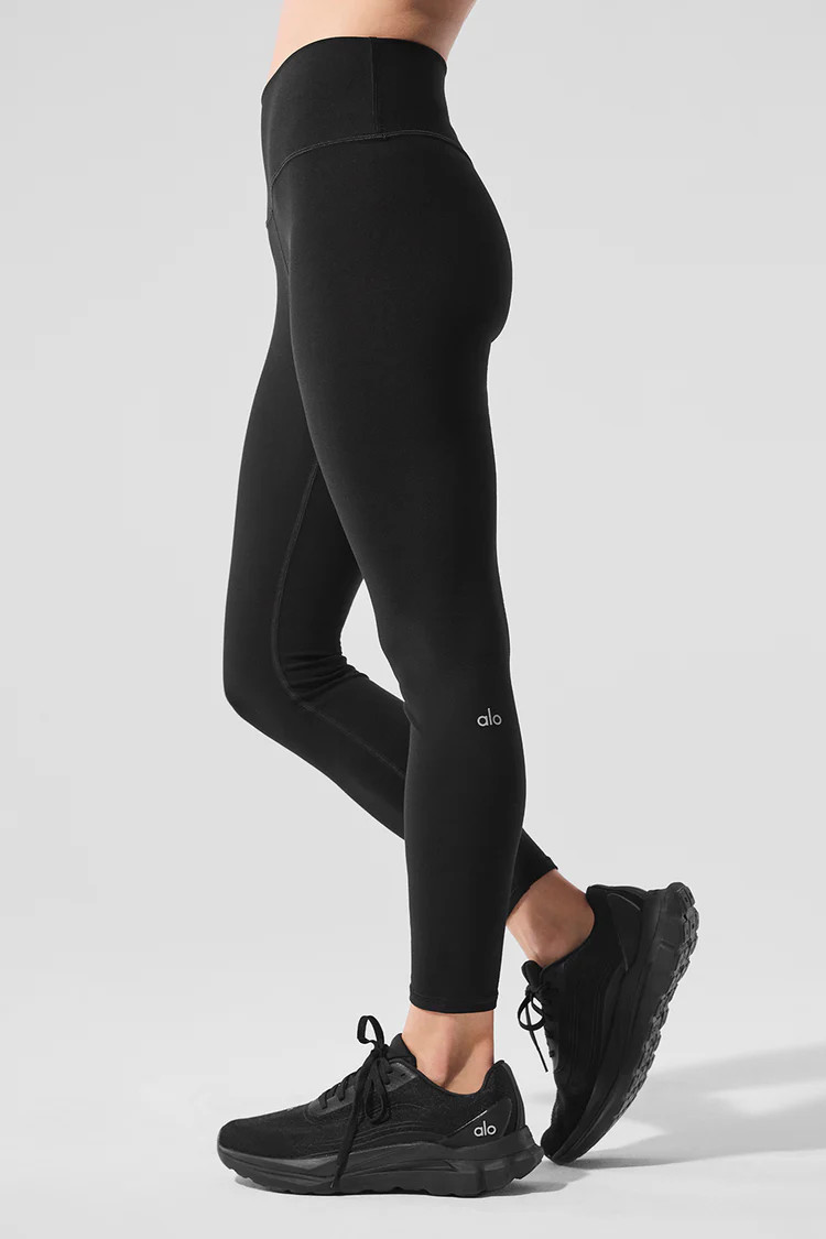 Alosoft High-Waist 7/8 Highlight Legging | Alo Yoga (US)