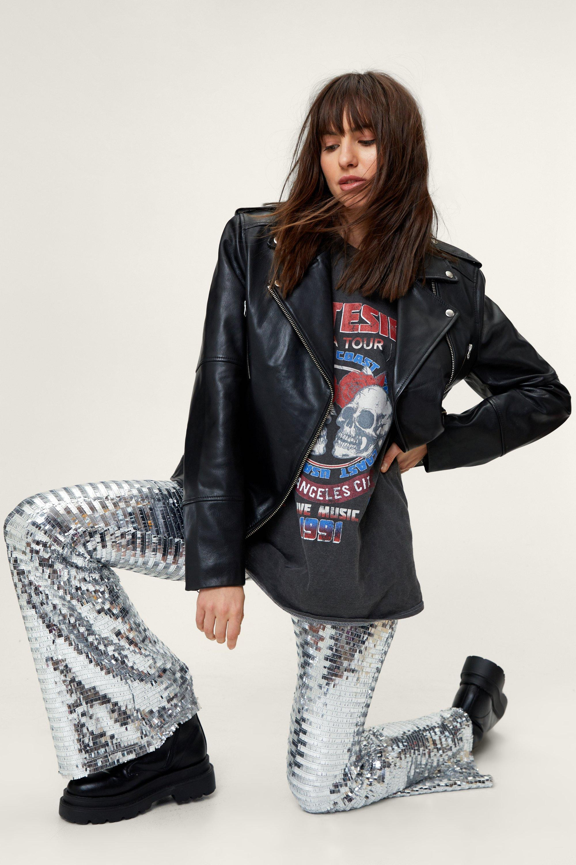 Stateside Graphic Oversized Short Sleeved T-Shirt | Nasty Gal (US)