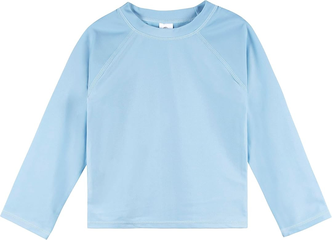 Gerber Baby Toddler UPF 50+ Long Sleeve Rashguard Swim Shirt | Amazon (US)