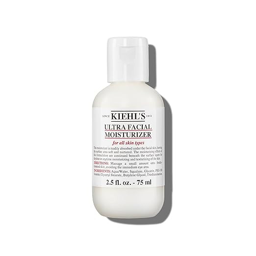 Kiehl's Ultra Facial Moisturizer, for Easy Daily Hydration, Infused with Squalane and Glycerin, R... | Amazon (US)