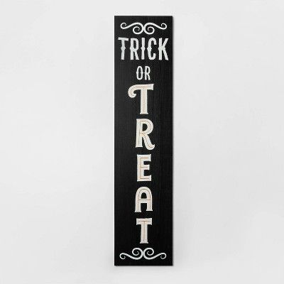 Trick-or-Treat/Give Thanks Reversible Porch Sign - Hyde and Eek! Boutique - Spritz™ | Target